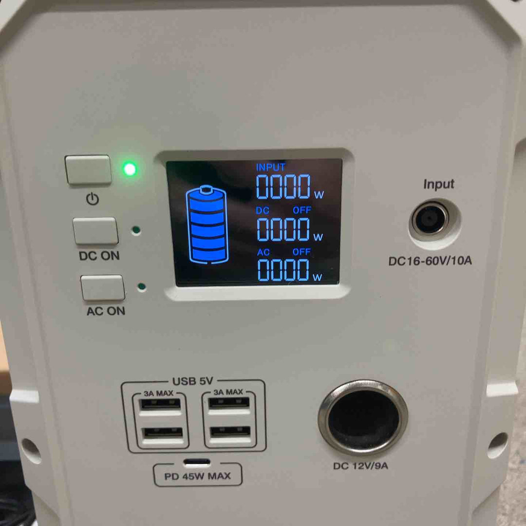※長期保管品 BLUETTI ブルーティ ポータブル電源 蓄電器 EB150 ※太陽ケーブル欠品【八潮店】