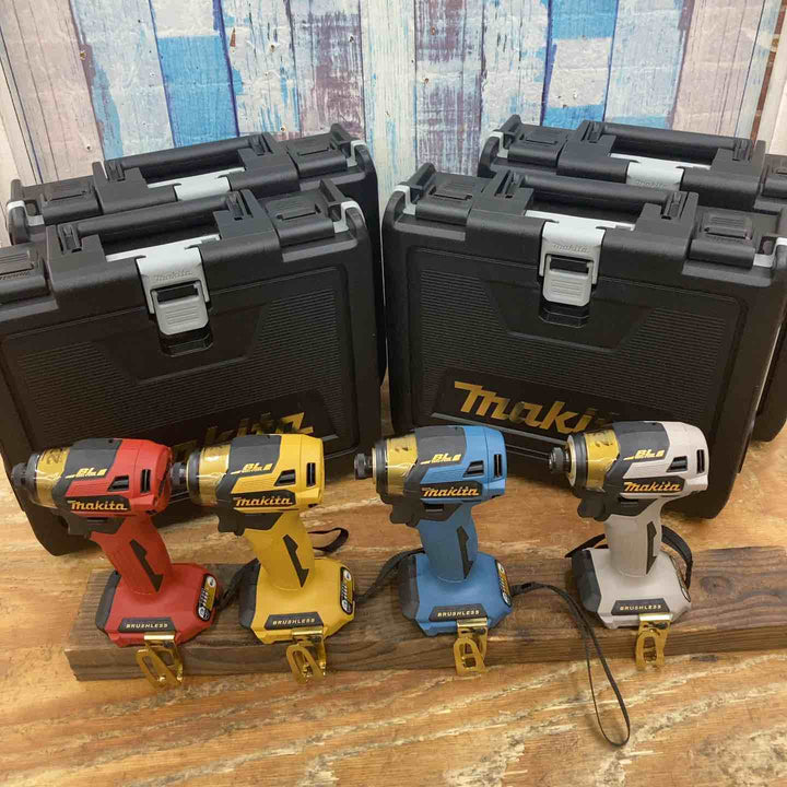 マキタ(makita) 18V コードレスインパクトドライバ TD173DZ PG PR PB PY 20周年限定 プレミアム 本体 ケース まとめ 格安【柏店】