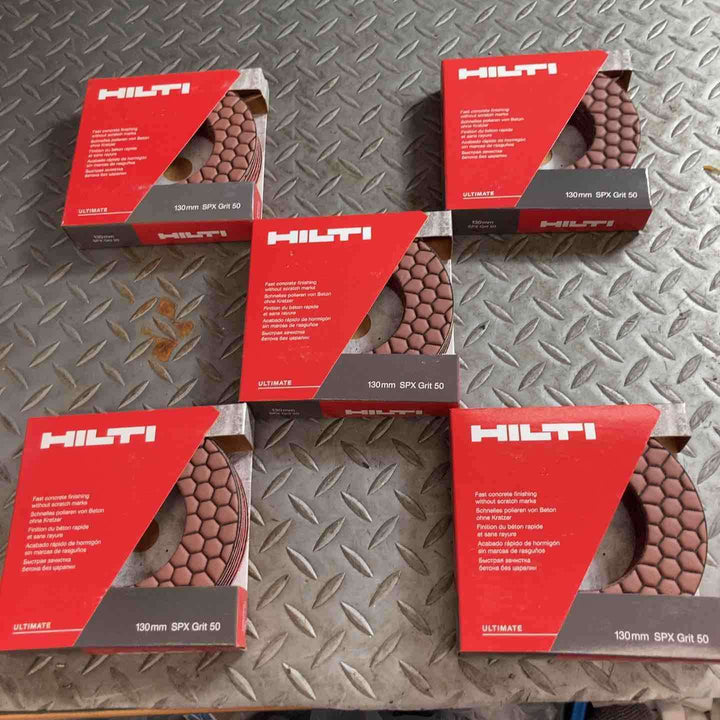 ◇ヒルティ(HILTI) 130 SPX  SPX 仕上げパッド (130mm)　30枚入り #2207450【草加店】
