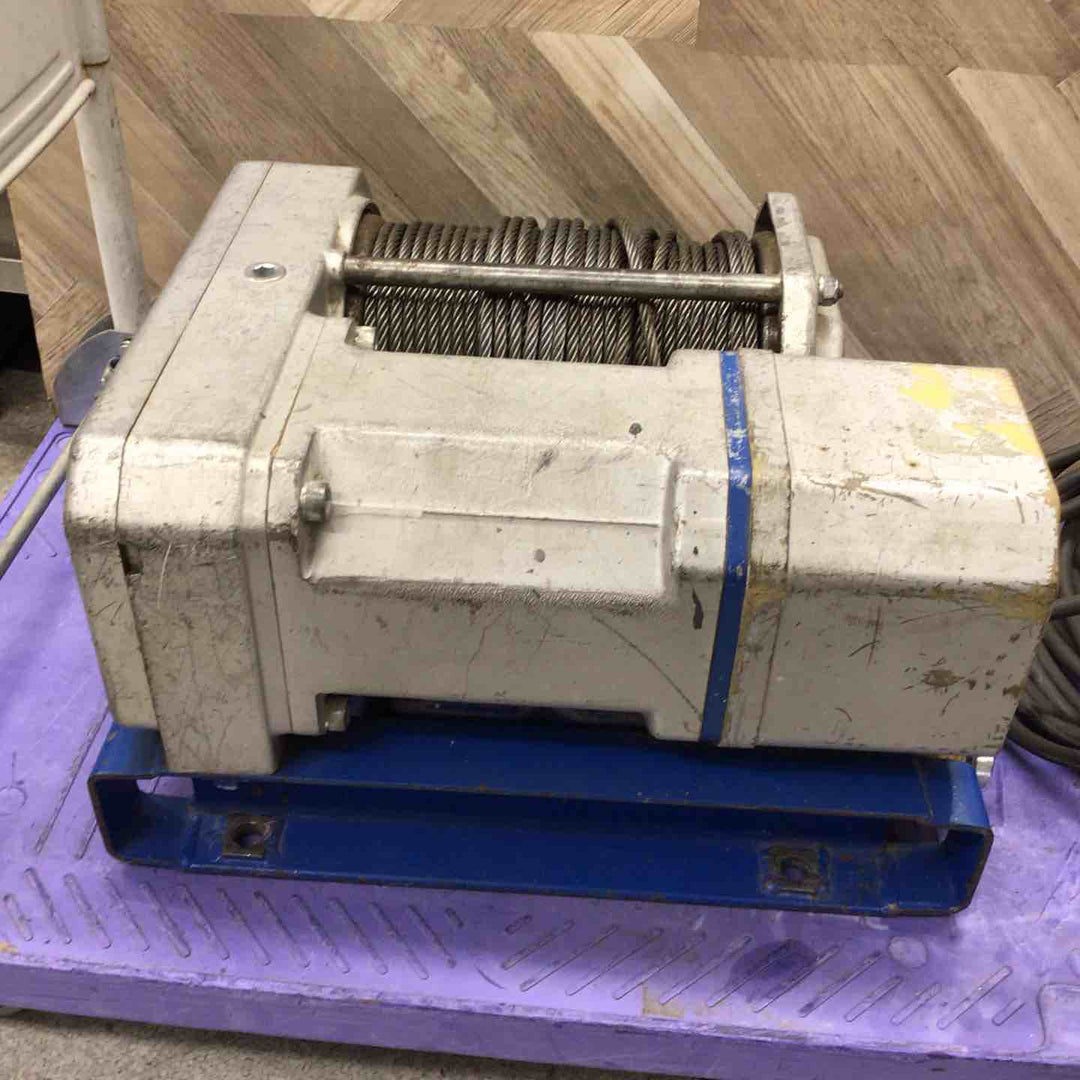 【店頭受取り限定】富士製作所 SX203 100V シルバーウインチ 電動ウインチ 最大荷重300kg【八潮店】