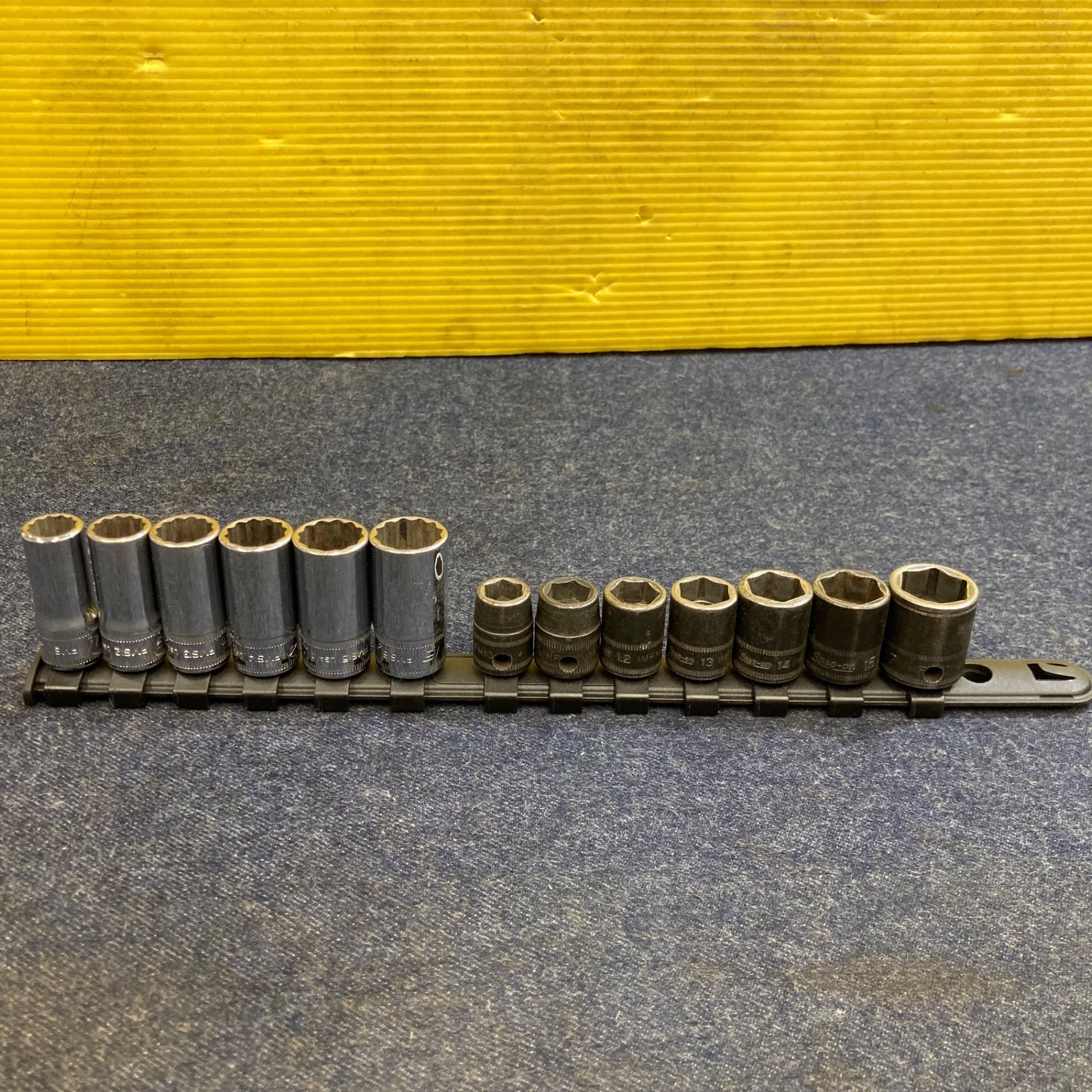 スナップオン ソケット13個セット(FMS・IMFM)【八潮店 スナップオン ソケット13個セット(FMS・IMFM)【八潮店
