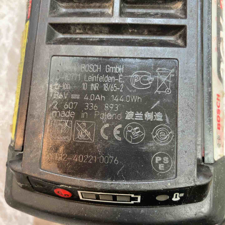 ◇BOSCH コードレスマルノコ 36V 1671 3601F71R10 保証なし【八潮店】