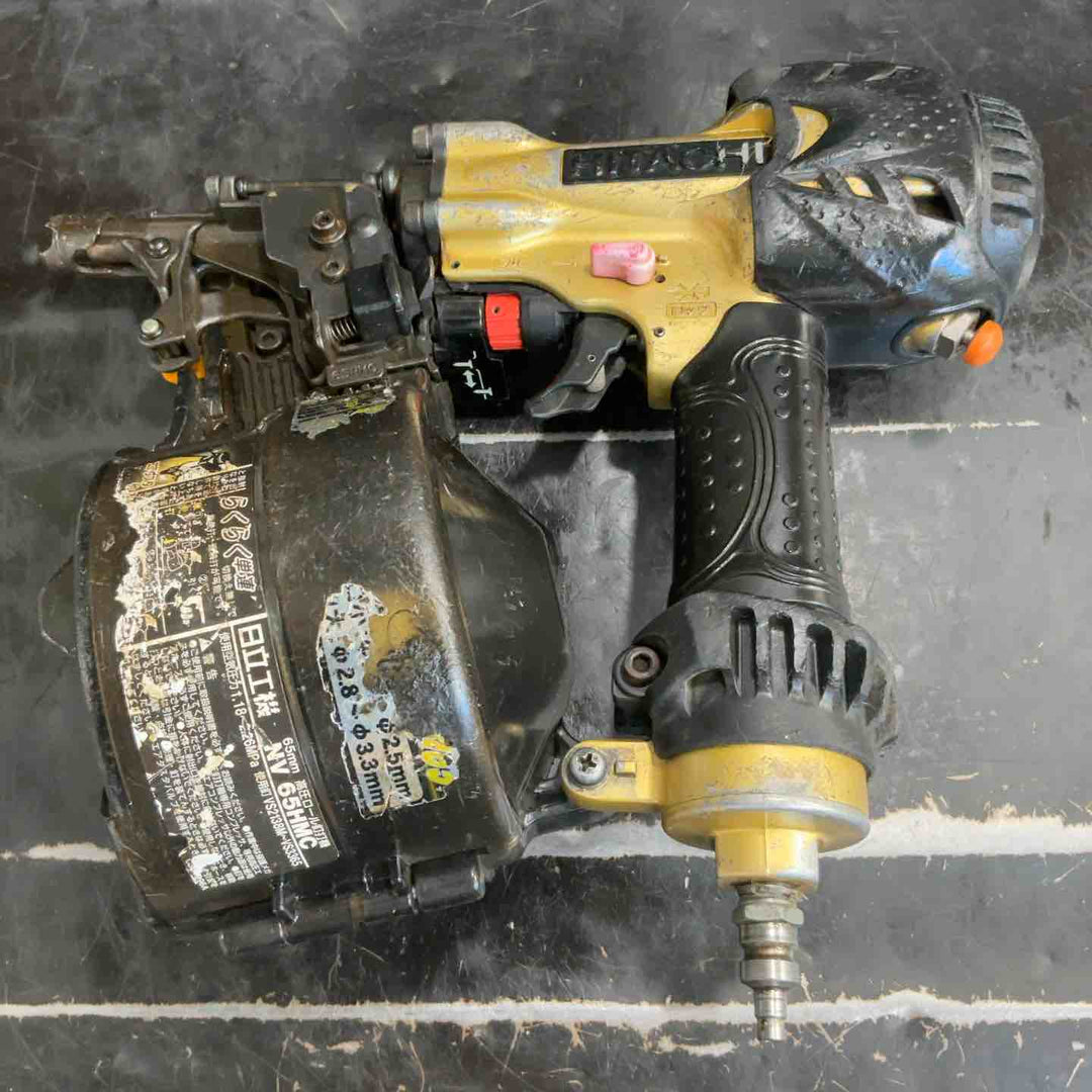 ★ハイコーキ(HIKOKI ※旧:日立工機) 高圧エア釘打ち機 NV65HMC【草加店】