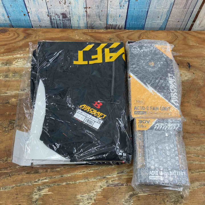 ◇バートル空調服 ベスト+バッテリー+ファン一式AC1154SET（廃盤品）【柏店】