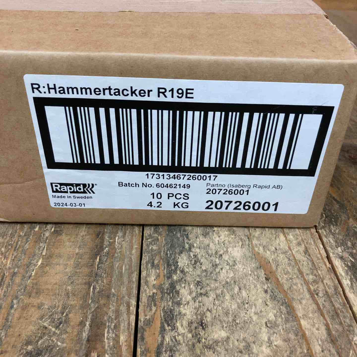 【未使用品まとめ売り】ラピッド(Rapid) ハンマータッカー R19E　10個セット【所沢店】