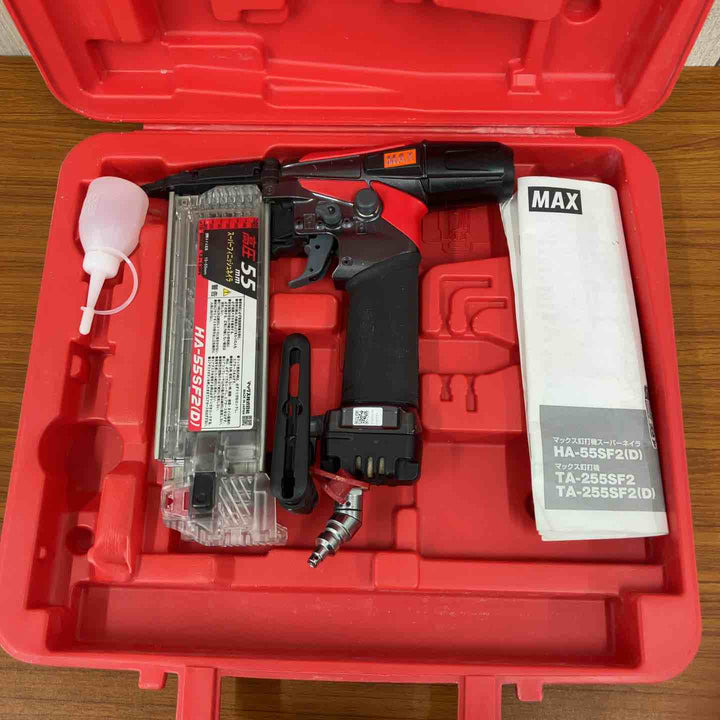 【中古品】★マックス(MAX) 高圧フィニッシュネイラ HA-55SF2(D)【八潮店】