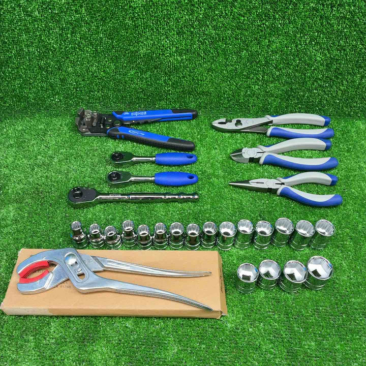 ブルーポイント 各種工具セット ペンチ・プライヤー・ソケット BLPDM1210L～1219L、BLPSM3824L・3822・3821・3820等 【藤沢店】