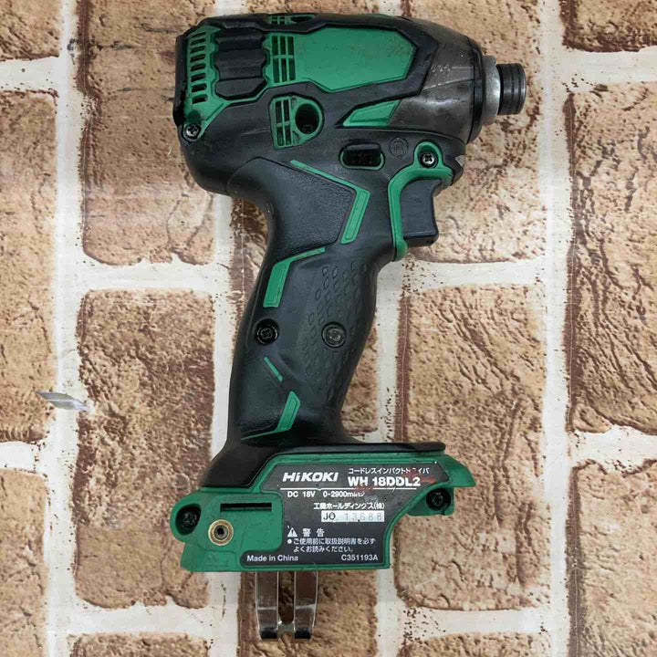★ハイコーキ(HIKOKI ※旧:日立工機) コードレス インパクトドライバー WH18DDL2(NN)(L)【所沢店】