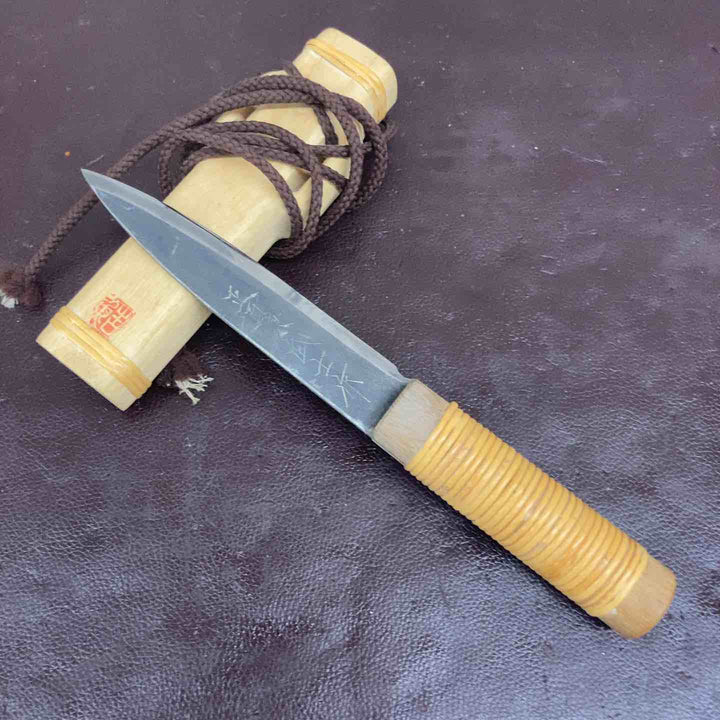 【中古品】 佐治 武士作(正百錬武士作) ハンティングナイフ(和式ナイフ) 【東大和店】