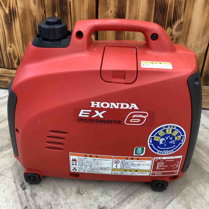 ◇ホンダ(HONDA) サイクロコンバーター発電機 EX6 2.1L 100V 無鉛ガソリン 【越谷店】