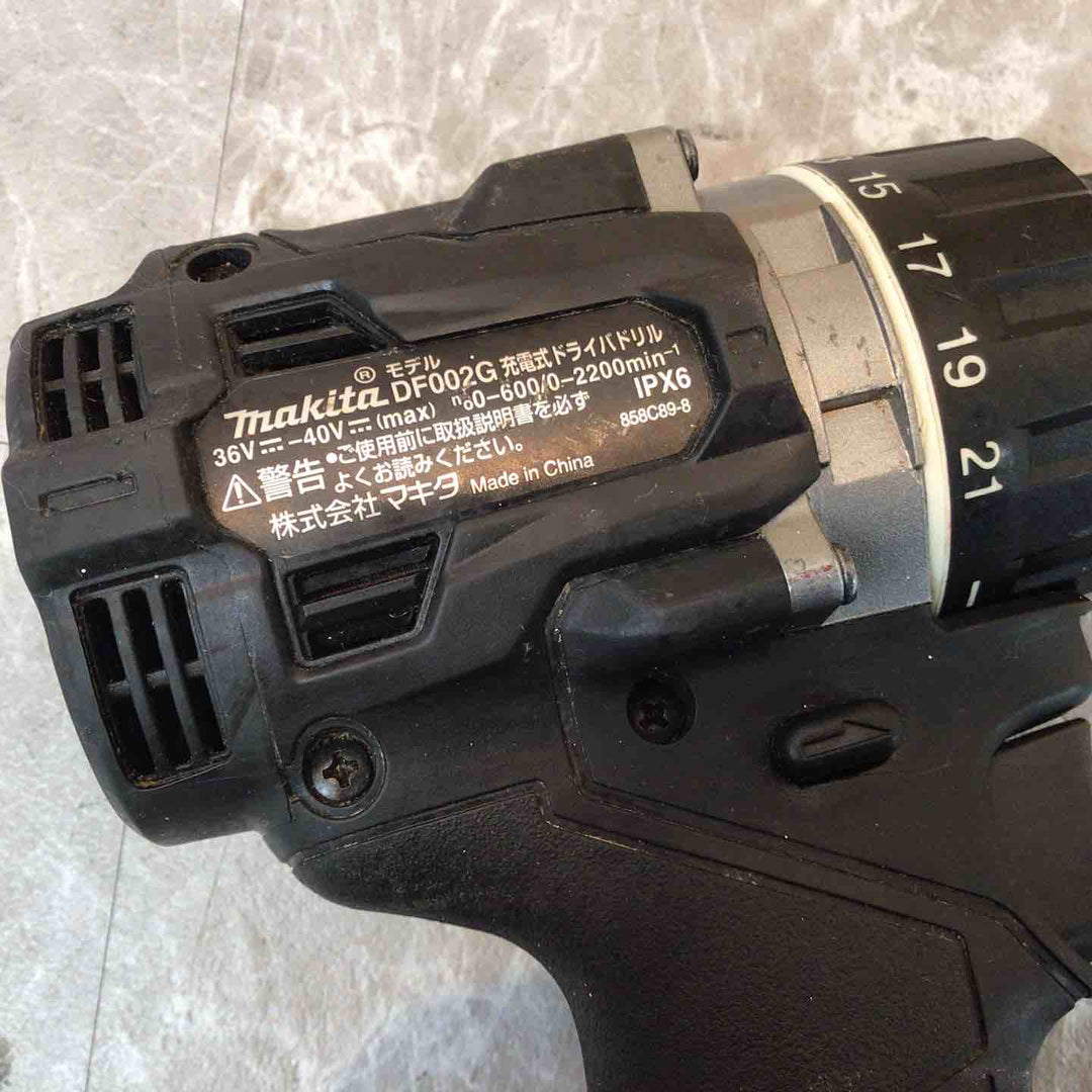 ★マキタ(makita) コードレスドリルドライバー DF002GZB【八潮店】