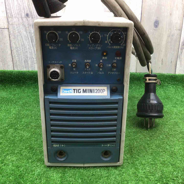 DAIHEN ダイヘン TIG溶接機 VRTPM-201(S-1) 2001年製　通電のみ確認【富山店】●窓