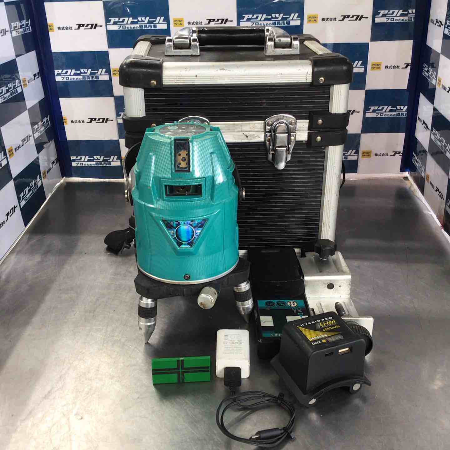 ◇山真製鋸 電子整準式レーザー墨出し器 LDR-9s【草加店