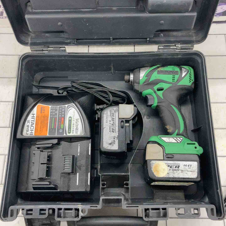 ★ハイコーキ(HIKOKI ※旧:日立工機) コードレスインパクトドライバー WH14DBAL(2LSCK)(L)【所沢店】