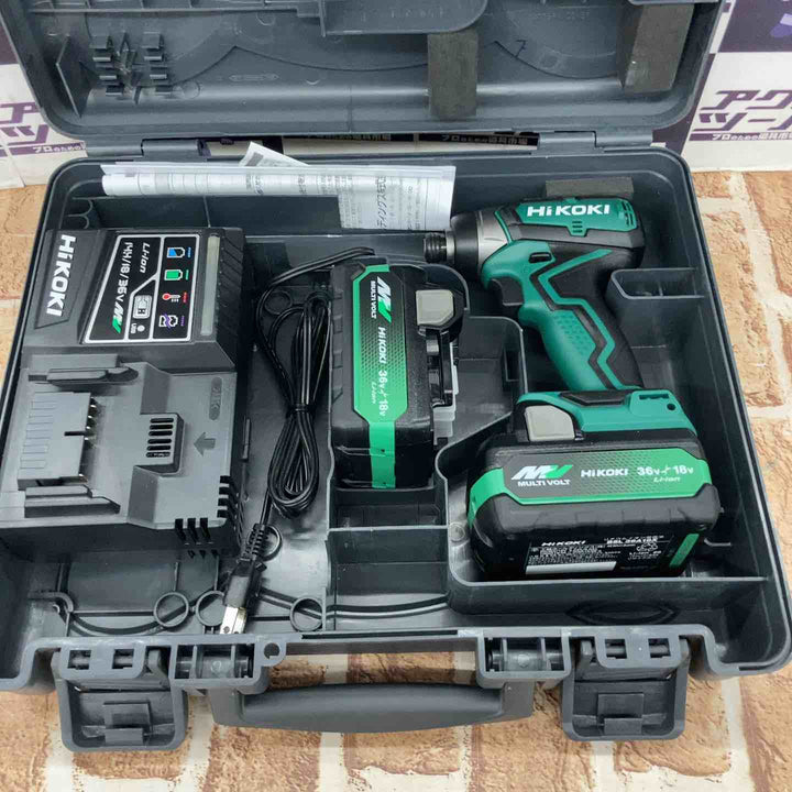 ◇ハイコーキ(HiKOKI) コードレスインパクトドライバー WH18DD(2XCZ)【所沢店】