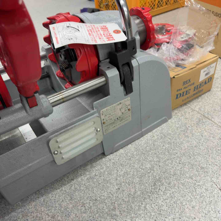 【店頭受取り限定】【長期保管美品】◇レッキス REX 小型パイプマシン ねじ切り機 F25A3 F25AⅢ【八潮店】