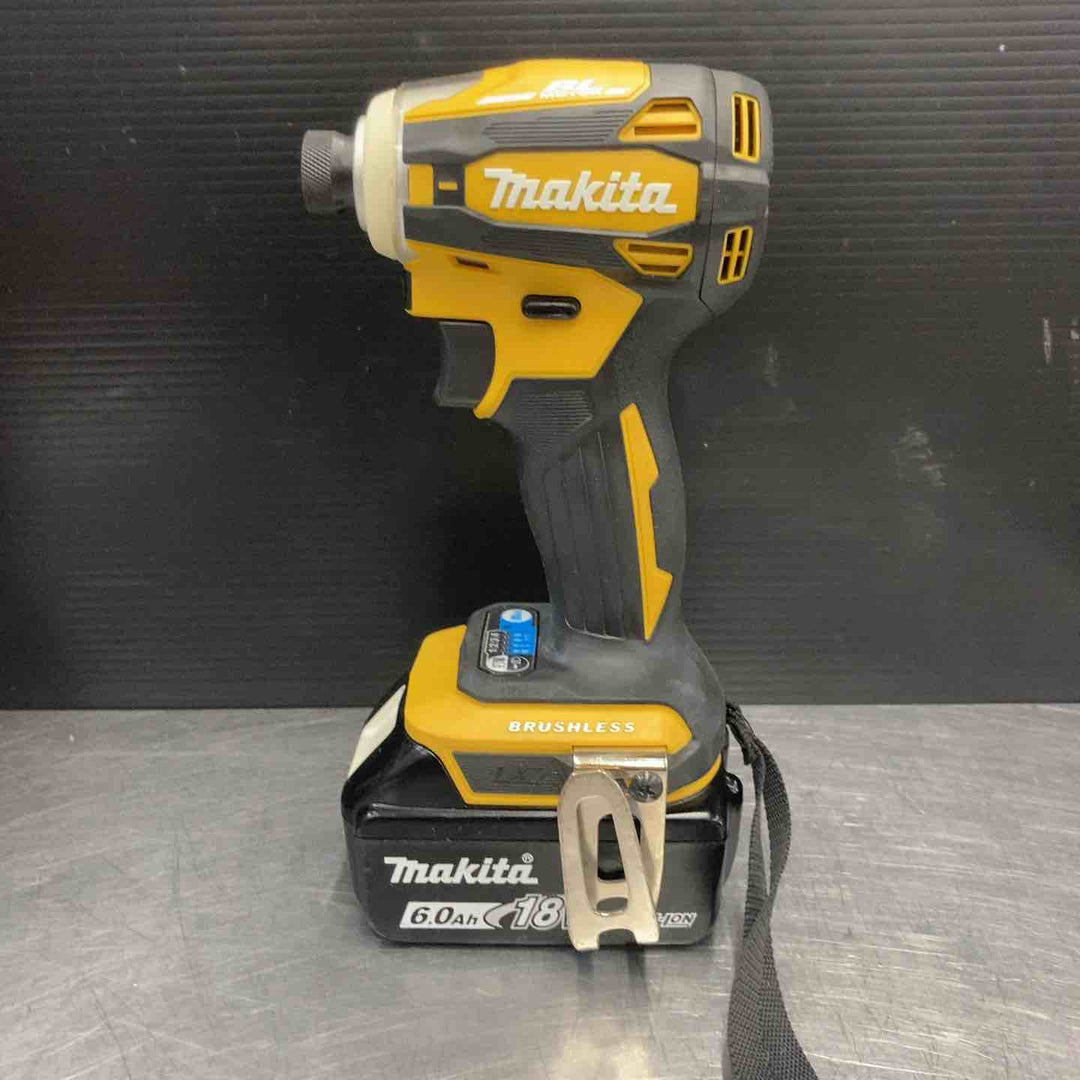 【中古美品】 マキタ(makita) 18V コードレスインパクトドライバー TD172DGXFY フルセット品 黄色 イエロー 【東大和店】