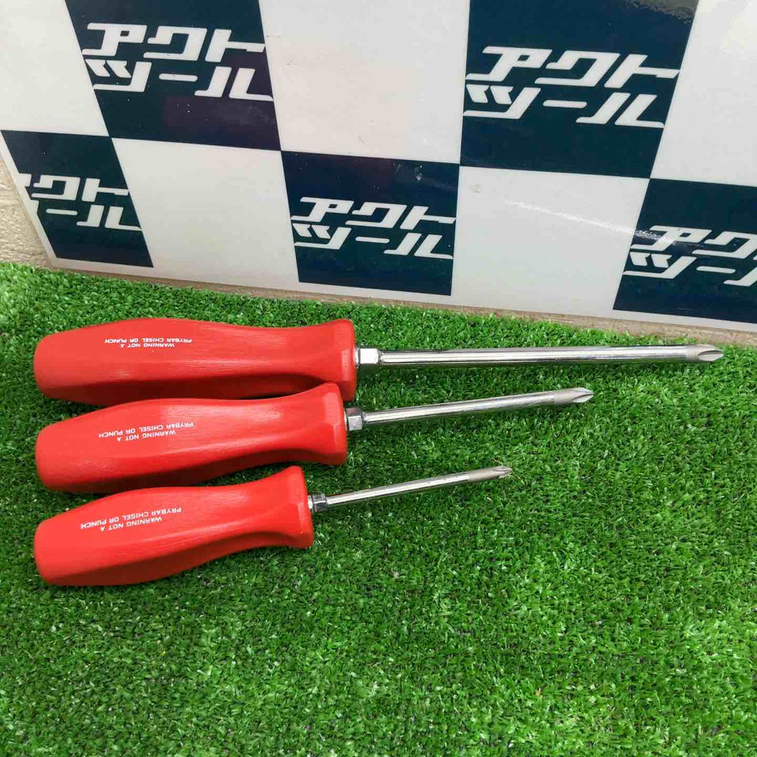 ▲スナップオン(Snap-on) SDDP3IIRA・42IRA 63IRA ドライバー3本セット【草加店】