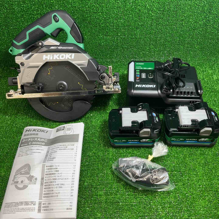【未使用品】 ハイコーキ(HIKOKI ※旧:日立工機) コードレスマルノコ C3606DB(2XPSZ) 【藤沢店】