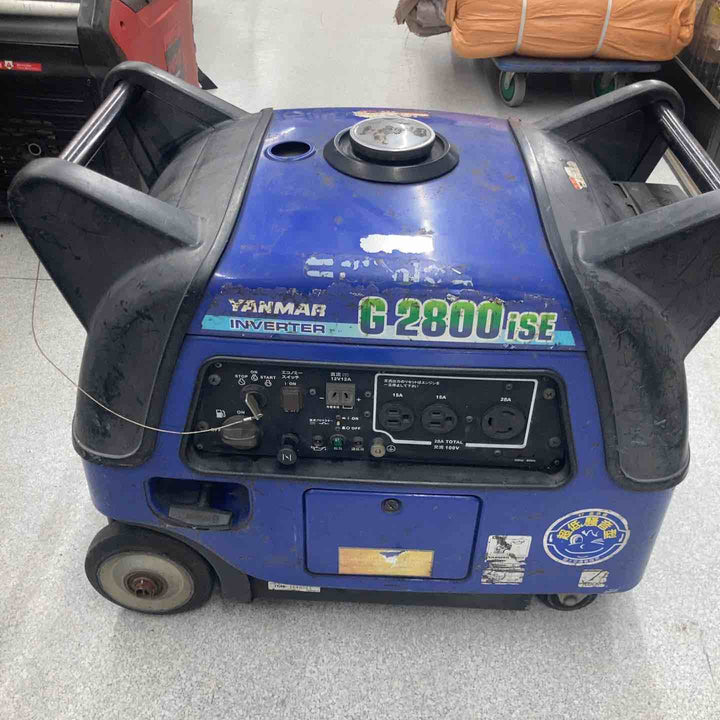 【店頭受取り限定】◇ヤンマー インバータータイプ発電機 G2800iSE 防音タイプ【八潮店】