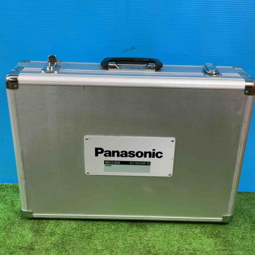 ★パナソニック(Panasonic) コードレス圧着器 EZ46A4K-B バッテリー1個セット【岩槻店】