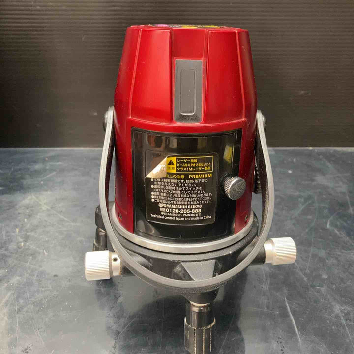 ◇山真製鋸(YAMASHIN) レーザー墨出し器 PM-4 矩・横【川越店】
