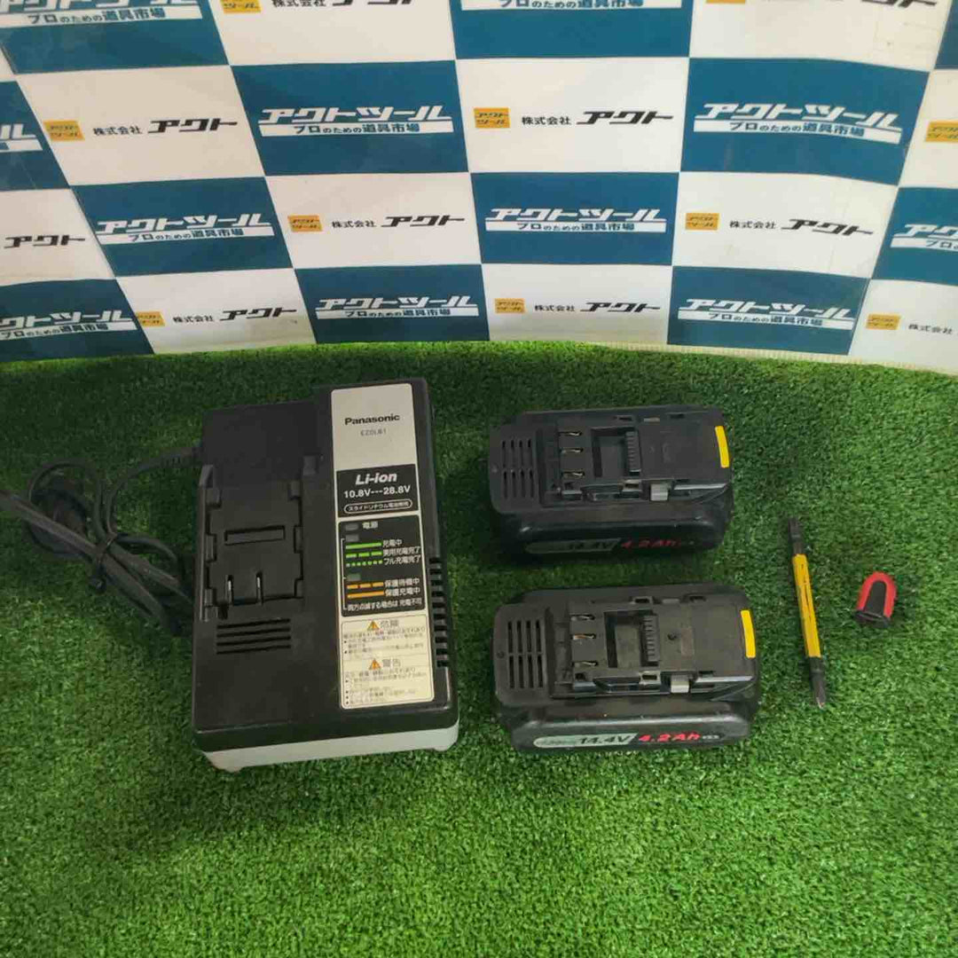 ★パナソニック(Panasonic) コードレスインパクトドライバー EZ7544LS2S-B【草加店】