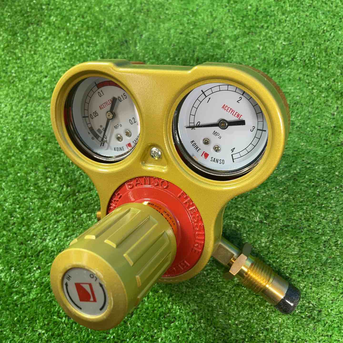 美品ジャンク KOIKE 小池酸素工業 溶断器用圧力調整器 アセチレン用 セフティゴールドV まもり SGV-2 圧力調整器｜小池酸素工業株式会社（公式ホームページ）