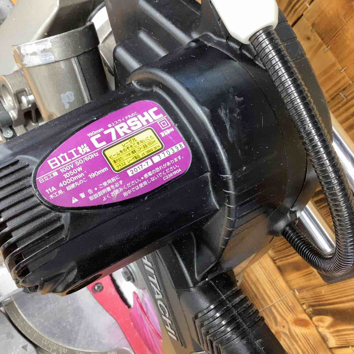 ★ハイコーキ(HIKOKI ※旧:日立工機) 卓上スライド丸のこ C7RSHC【越谷店】