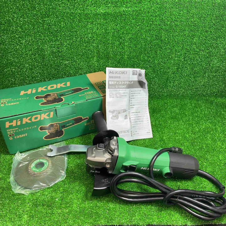 HiKOKI(ハイコーキ) AC100V 125mm ディスクグラインダー スライドスイッチタイプ G13SH7【藤沢店】