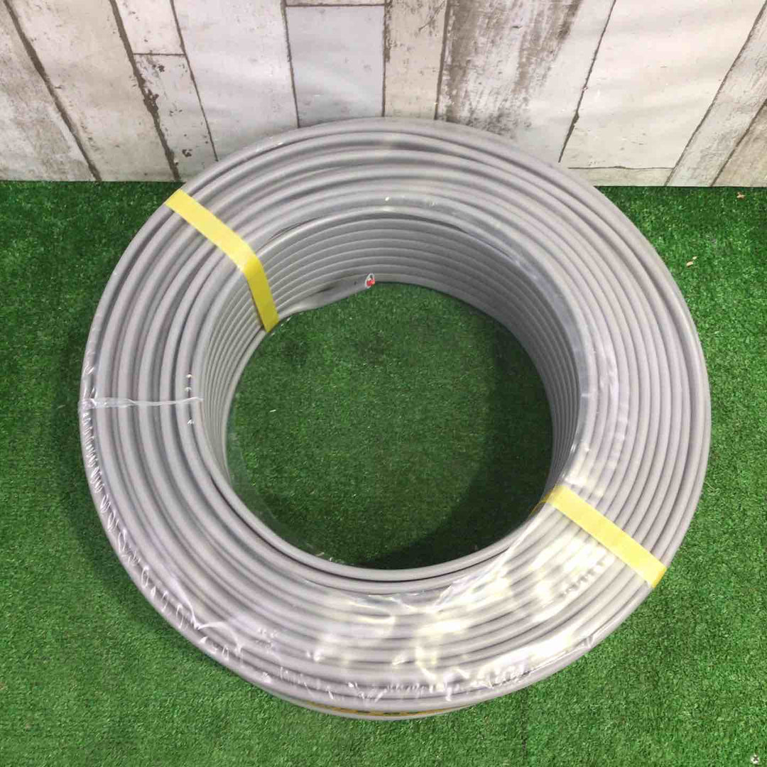 愛知電線 VVFケーブル 3×2.0mm 100m 赤白黒 2026年8月製【町田店】