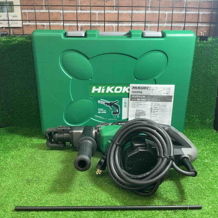 【中古品】ハイコーキ(HIKOKI ※旧:日立工機) ハンマドリル DH40SC【藤沢店】