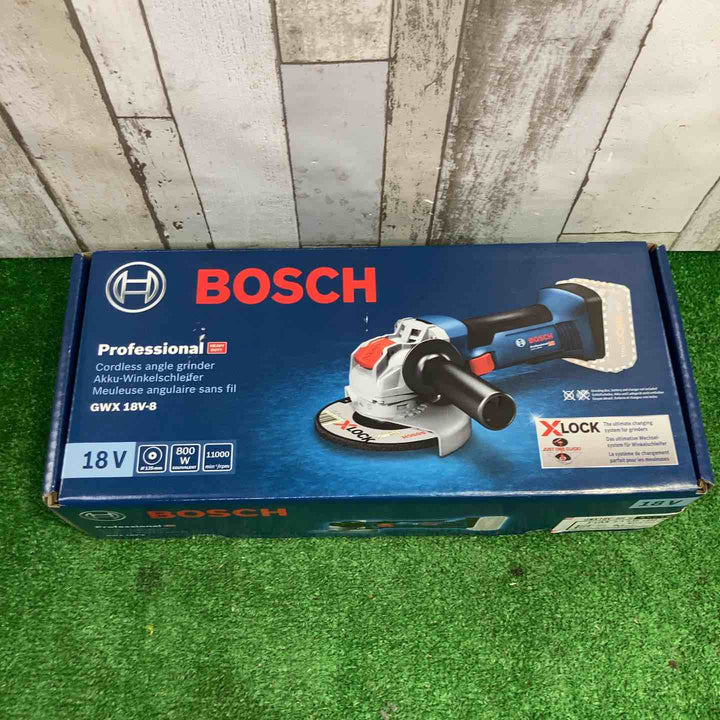 ボッシュ(BOSCH) 125mm コードレスディスクグラインダー GWX18V-8 Xロックシステム【町田店】