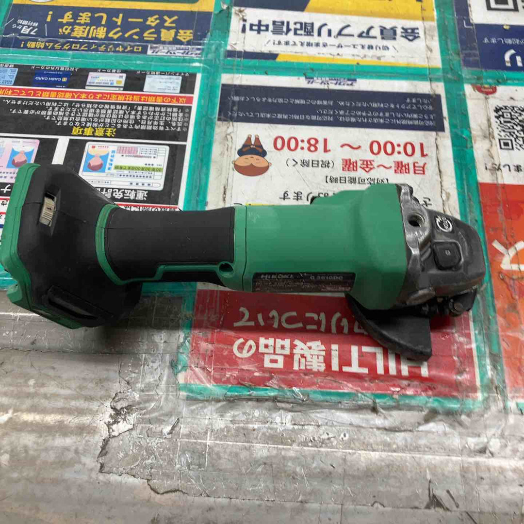 ★ハイコーキ(HIKOKI ※旧:日立工機) 100mmコードレスディスクグラインダ G3610DC(NN)【戸田店】
