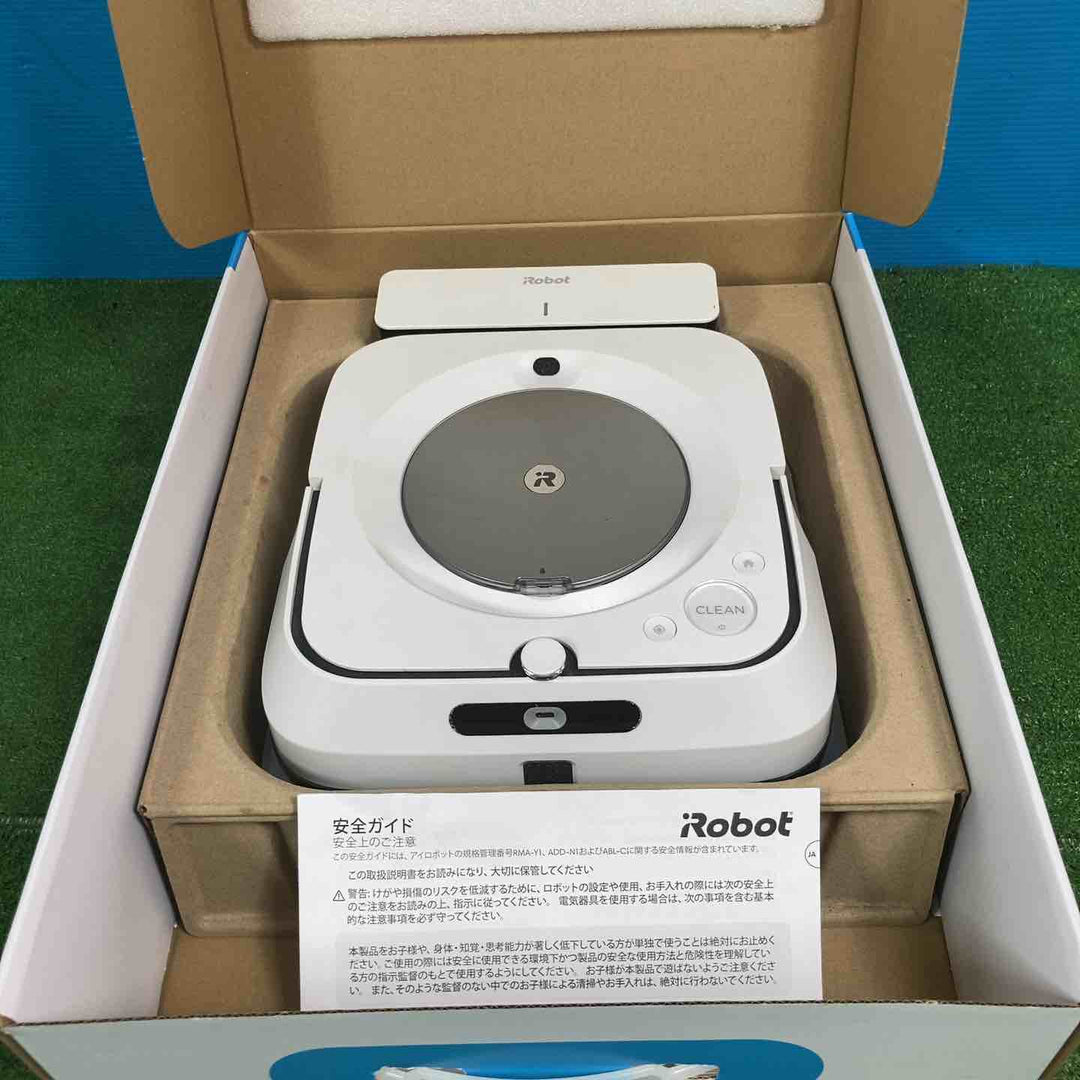 【美品/現状販売品】◇iRobot m613860 m6 ブラーバジェット ロボット掃除機 パッド５点セット♪【岩槻店】