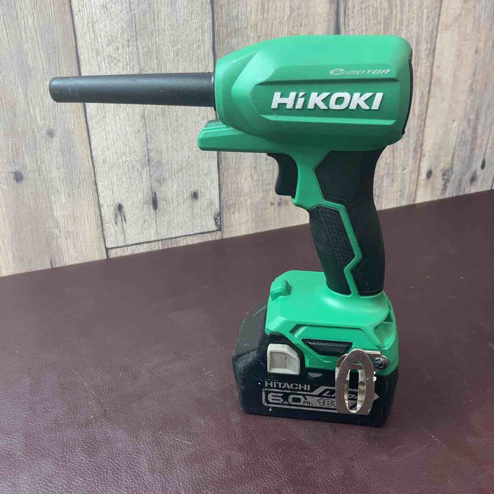 【中古品】 ハイコーキ(HIKOKI ※旧:日立工機) 18V コードレスエアダスタ RA18DA(NN) おまけバッテリー付き 【東大和店】