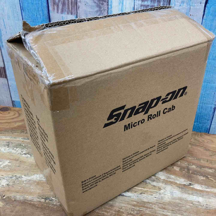 【未使用品】▲スナップオン(Snap-on) マイクロロールキャブ ミニ工具箱 KMC922APT 白色【柏店】