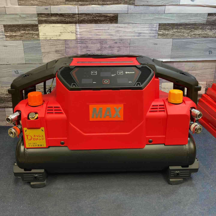 ★マックス(MAX) 高圧常圧兼用エアコンプレッサー AK-HL1310E2_レッド【川口店】
