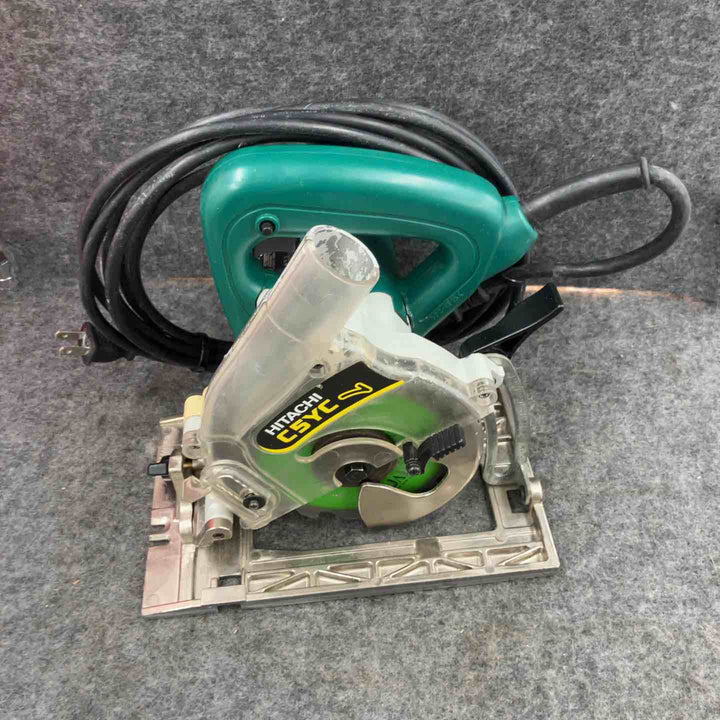 【現状品】★ハイコーキ(HIKOKI ※旧:日立工機) 集じん丸のこ C5YC 延長コード根元被膜無し【鴻巣店】