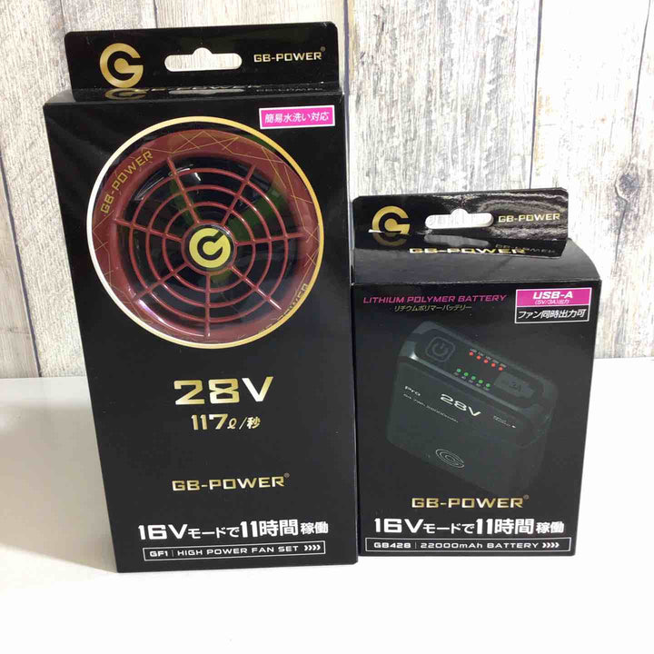 【未使用品】長信ジャパン GF1-R S ワインレッド+バッテリーGB428-BO1 セット【戸田店】