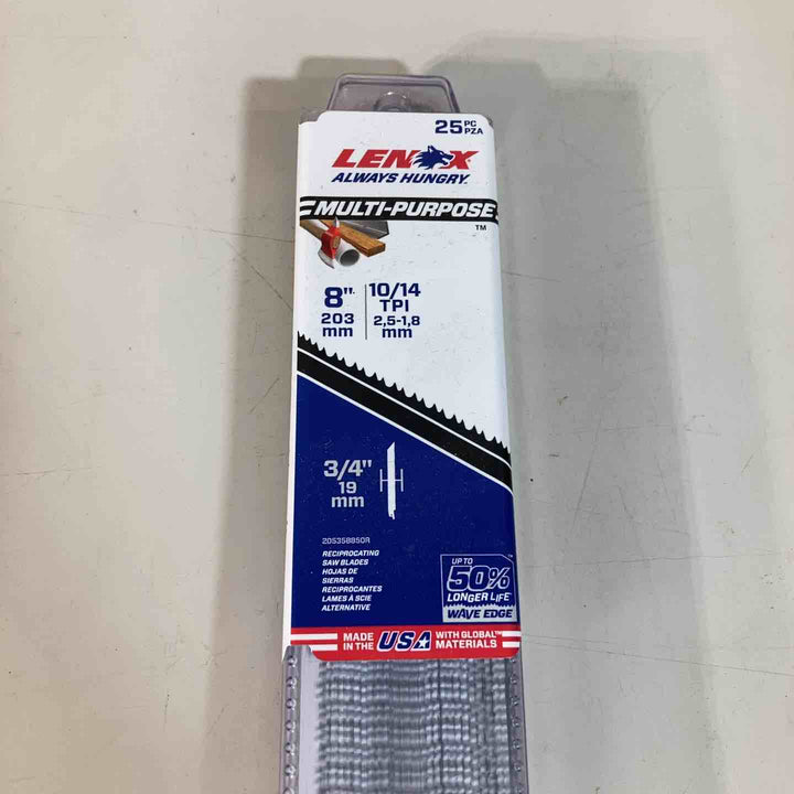 ◇レノックス(LENOX) 200mm セーバーソーブレード 25枚入 20535B850R【戸田店】