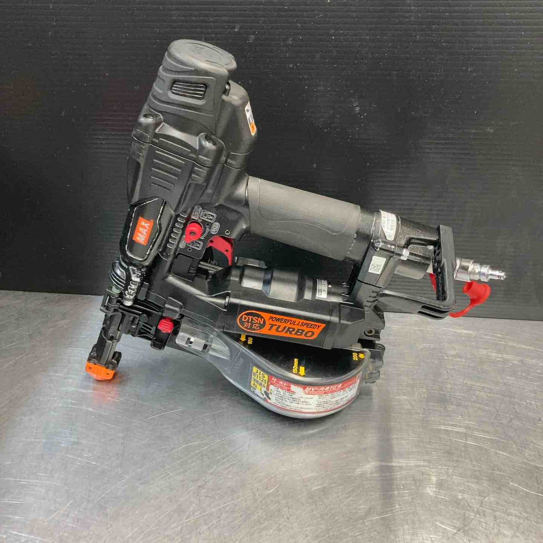 【中古品】 マックス(MAX) 高圧エアネジ打ち機 HV-R41G4 限定色ブラック エア工具 ネイル ビス打ち 【東大和店】