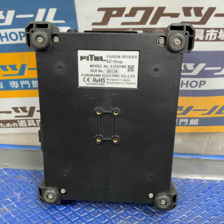 古河電工 FITEL 簡易2心融着機 EZD01M2 ホットストリッパ ファイバカッタセット 通電確認のみ【草加店】