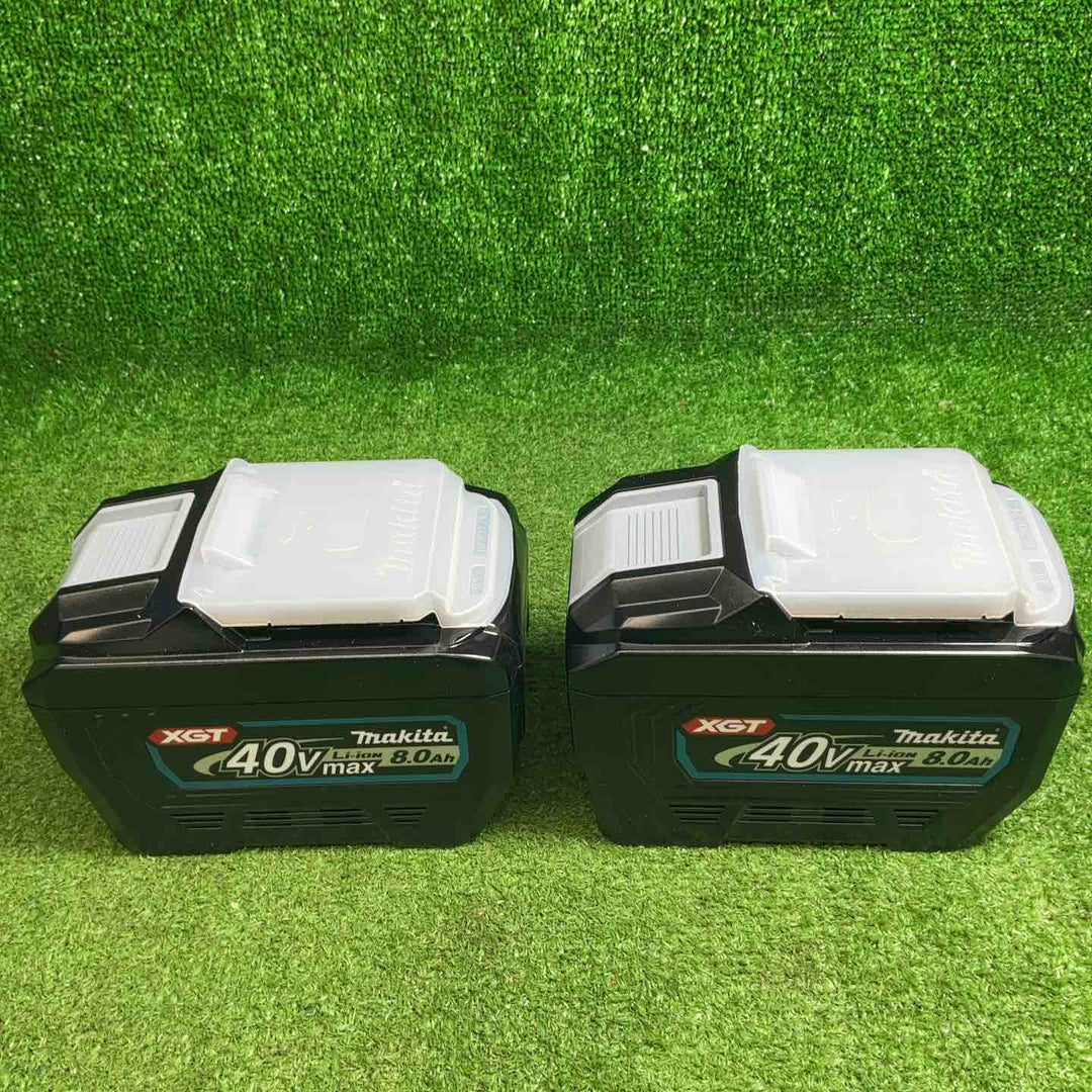 【未使用品】 マキタ(makita) リチウムイオンバッテリー 40Vmax/8.0Ah BL4080F 2個セット【藤沢店】