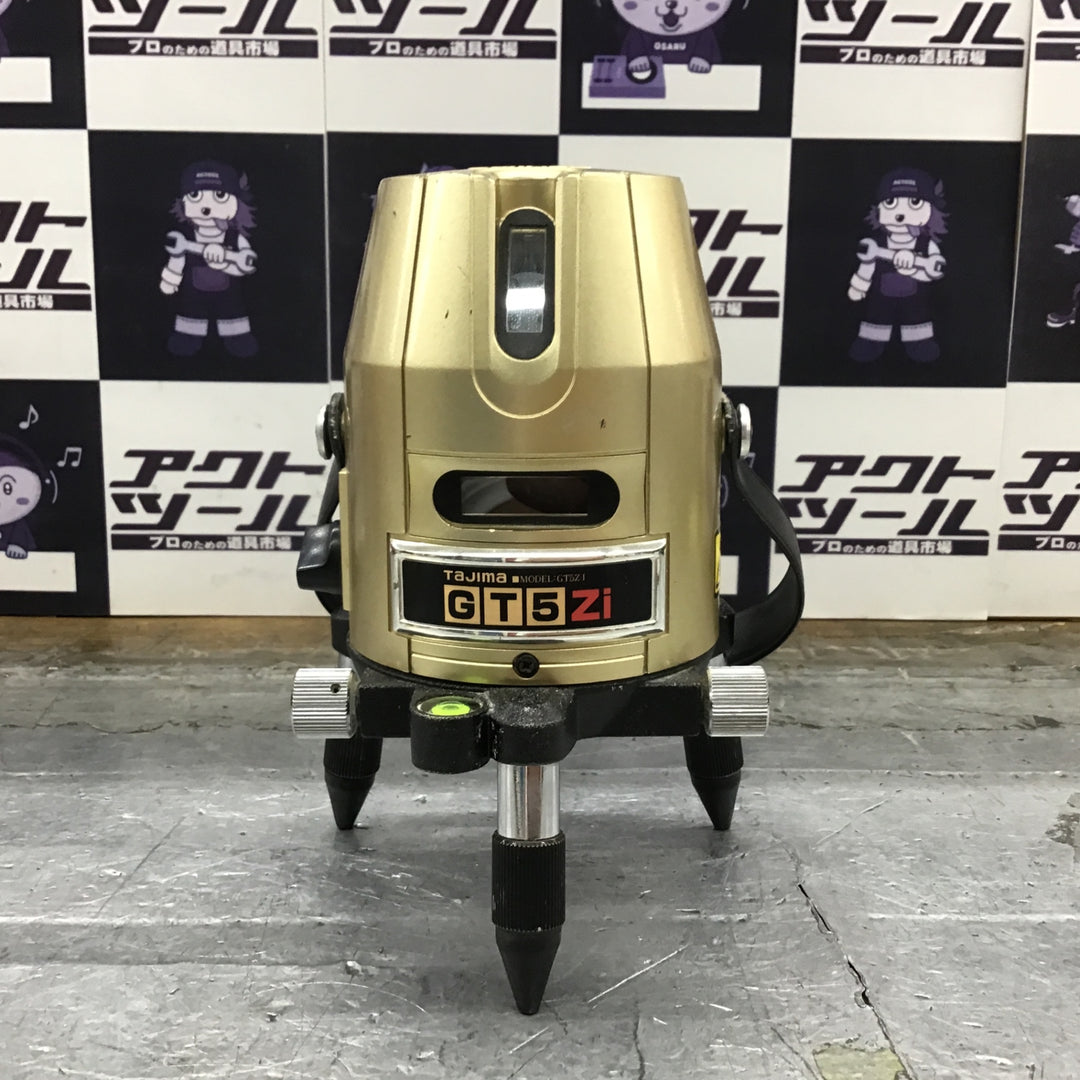 〇タジマ(TAJIMA) レーザー墨出し器 GT5Zi 矩十字・横・地墨 GT5Z-I【所沢店】