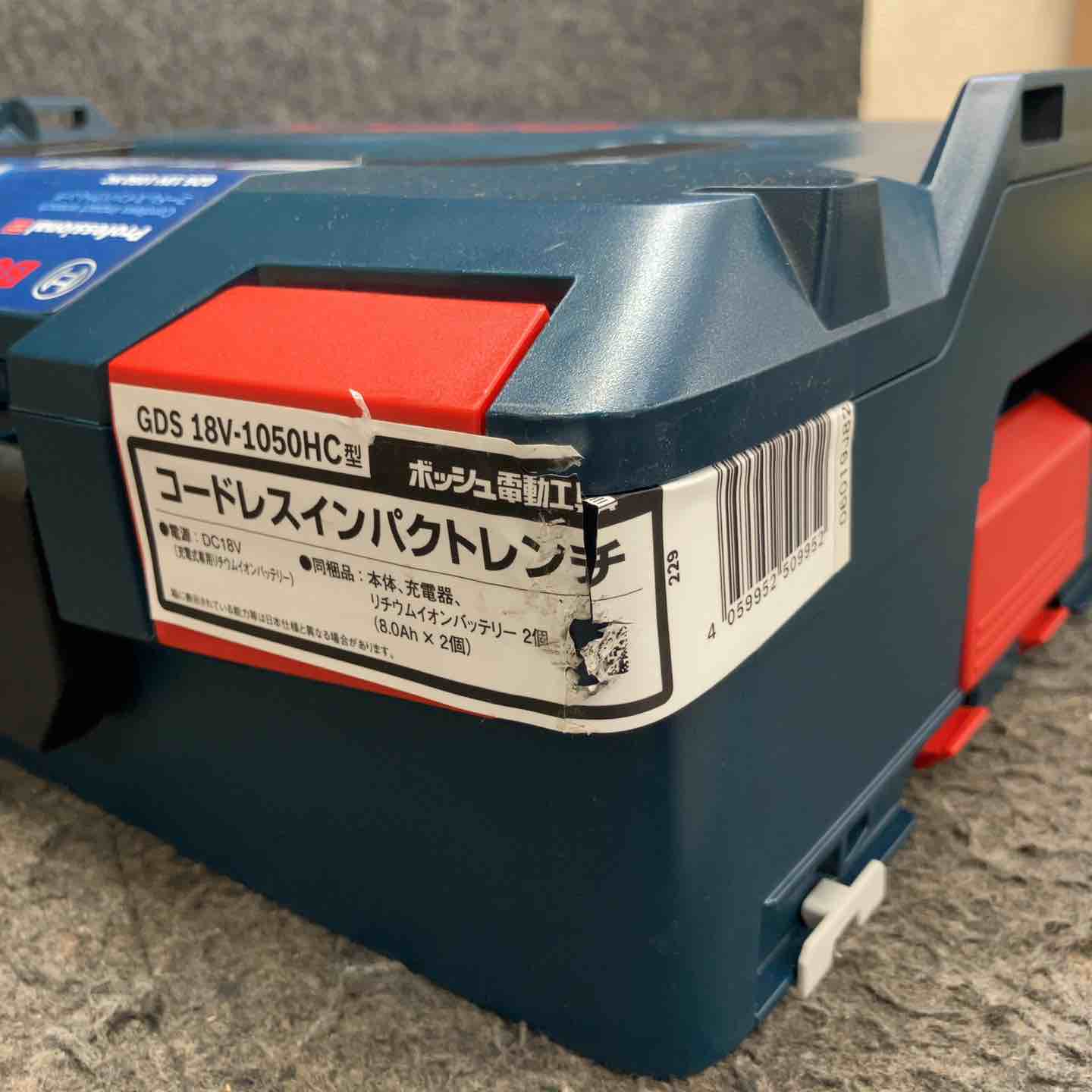 中古美品】 ボッシュ/BOSCH 18V コードレスインパクトレンチ GDS18V