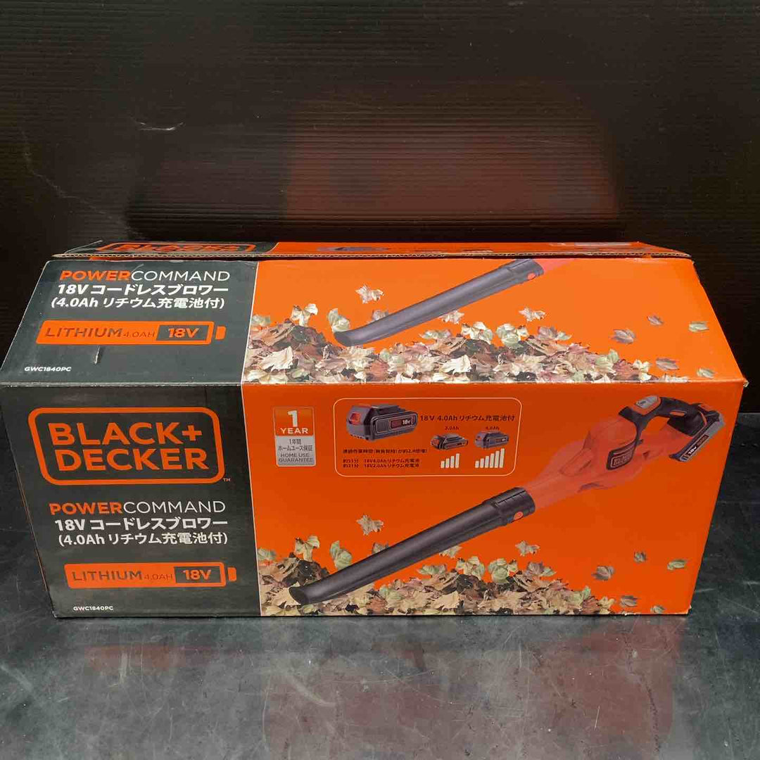◇ブラックアンドデッカー コードレス ブロワーGWC1840PC【川越店】