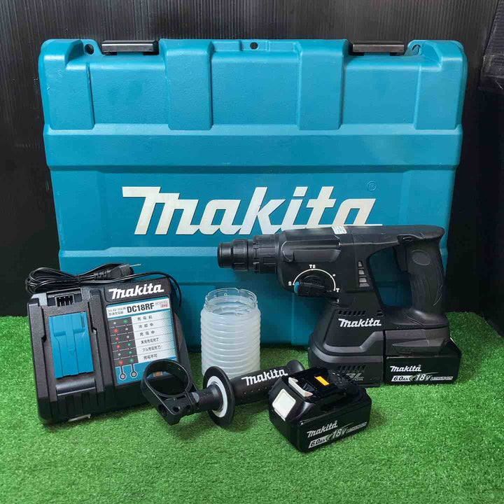 【中古品】★マキタ(makita) コードレスハンマドリル HR244DRGXB 充電器、バッテリー2個付き【岩槻店】