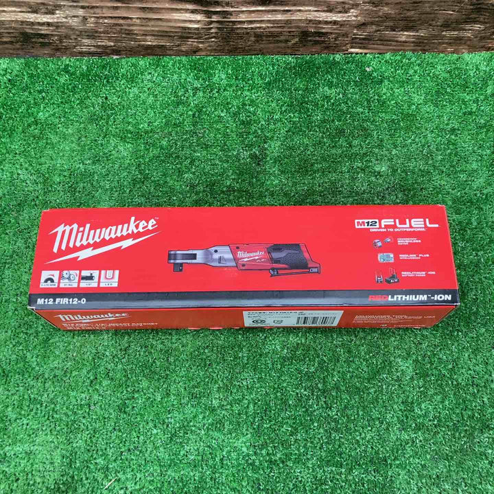 ミルウォーキー コードレスラチェットレンチ M12 FIR12-0 JP 本体のみ【川越店】