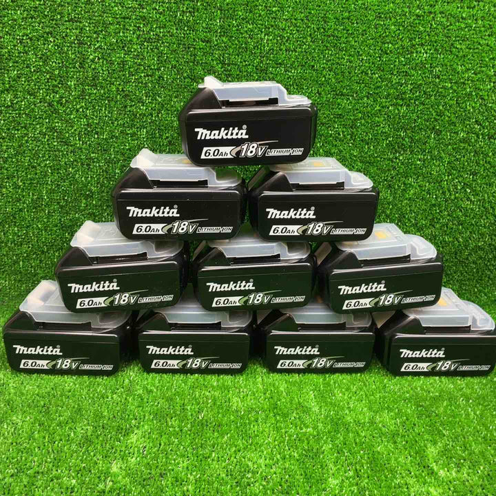 ★マキタ(makita) リチウムイオンバッテリー 18V/6.0Ah BL1860B　10個セット【藤沢店】